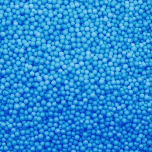 шары гранулами синего пенопласта