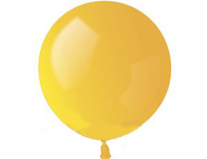 Большой воздушный шар 60 см Желтый