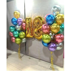 шары на день рождения 18 лет 