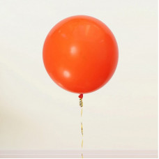 Большой воздушный шар 50 см Оранжевый
