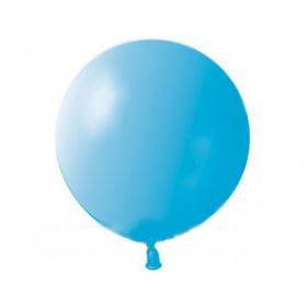 Большой воздушный шар 60 см Голубой