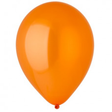Гелиевые шар 30 см Металлик Оранжевый Tangerine