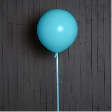 Большой гелиевый шар 45 см "Голубой"