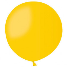 Большой воздушный шар 50 см Жёлтый