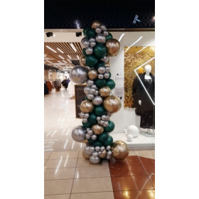 Украшение воздушными шарами Вход в магазин