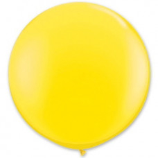 Большой воздушный шар из латекса 2,5 м. Желтый