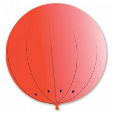 Воздушный виниловый шар 2,1 метра Красный