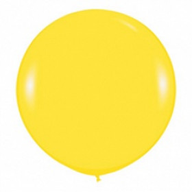 Большой воздушный шар 70 см "Желтый"