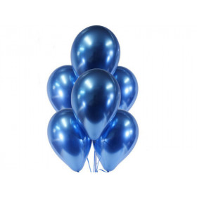 Гелиевые шарики Синий хром 5295