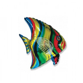 Фигурный фольгированный шар "Тропическая рыба"