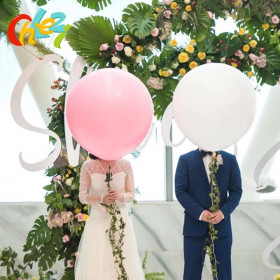 Большой гелиевый шар на свадьбу