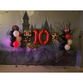 шары на день рождения 10 лет 
