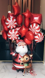 Гелиевые шарики Дед Мороз
