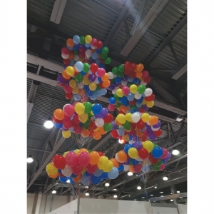гелиевые шарики для раздачи на выставке