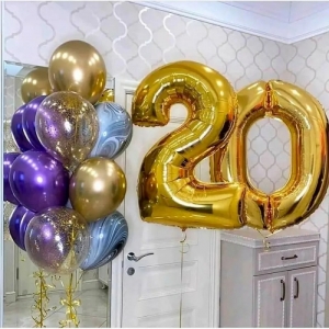 Гелиевые шары на 20 лет