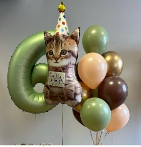 Котенок на день рождения