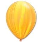 Гелиевый шарик Q 11" Супер Агат Yellow Orange
