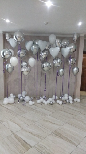 фотозона на свадьбу из шаров