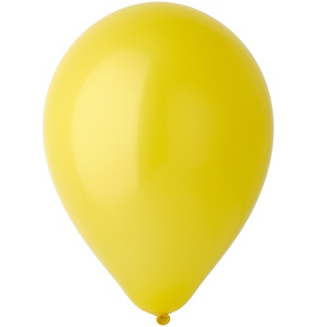 Гелиевый шар 30 см Стандарт Yellow Sunshine