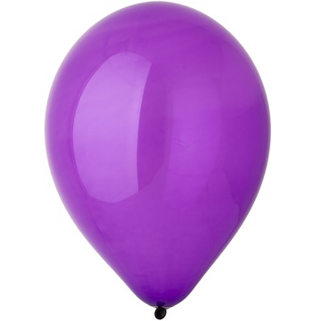 Гелиевый шар 30 см Кристалл Purple