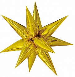 Шар Фигура Звезда составная Золото