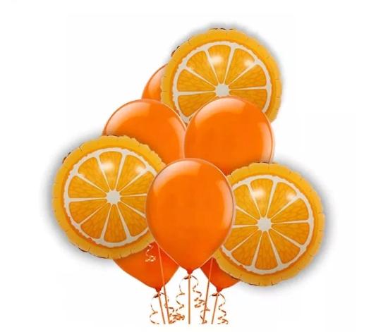 Гелиевые шарики Апельсин