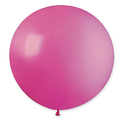 Большой воздушный шар 50 см Фуксия
