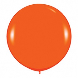 Большой шар 160 см Оранжевый с гелием