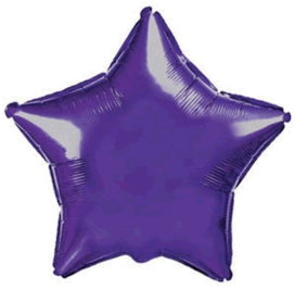 Шар с гелием Фиолетовая звезда 46 см