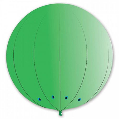 Воздушный виниловый шар 2,1 метра Зелёный