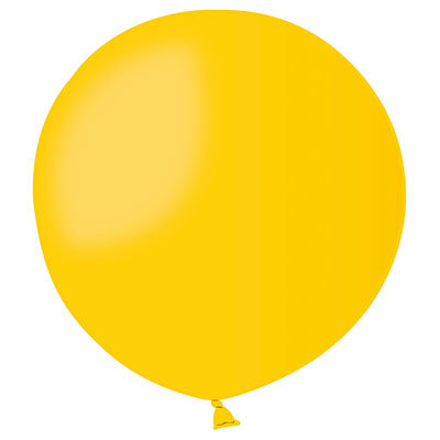 Большой гелиевый шар 60 см Жёлтый