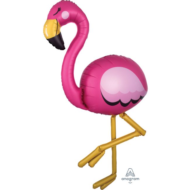 Шар (68''/173 см) Ходячая Фигура, Фламинго