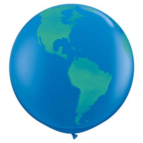 Большой гелиевый шар " Планета" 90 см