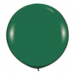 Большой шар 70 см Темно зелёный