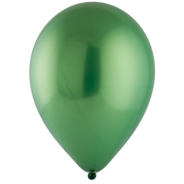 Гелиевый шар 30см Хром Сатин Emerald