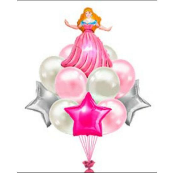 Букет гелиевые шаров "Маленькая принцесса"