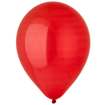 Гелиевый шар 30 см Кристалл Apple Red