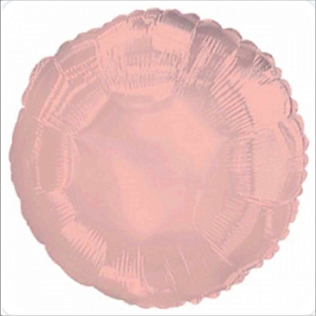 Шар 18"/45 см таблетка "розовое золото"