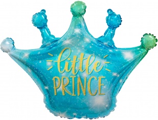 Корона Маленький Принц Голубой, Градиент,
