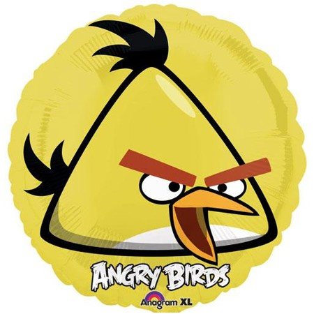 Фольгированый круг Angry Birds Чак