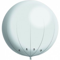 Воздушный виниловый шар Белый 2,9 метра