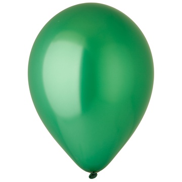 Гелиевый шар 30 см Металлик Festive Green